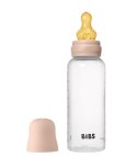 BIBS BUTELKA PLASTIC PP ze smoczkiem antykolkowym z kauczuku naturalnego, pojemność 270 ml, BLUSH BIBS BUTELKA PLASTIC PP ze smoczkiem antykolkowym z kauczuku naturalnego, pojemność 270 ml, BLUSH