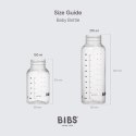 BIBS BUTELKA PLASTIC PP ze smoczkiem antykolkowym z kauczuku naturalnego, pojemność 270 ml, SAGE BIBS BUTELKA PLASTIC PP ze smoczkiem antykolkowym z kauczuku naturalnego, pojemność 270 ml, SAGE