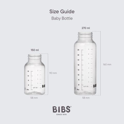 BIBS BUTELKA PLASTIC PP ze smoczkiem antykolkowym z kauczuku naturalnego, pojemność 270 ml, SAGE BIBS BUTELKA PLASTIC PP ze smoczkiem antykolkowym z kauczuku naturalnego, pojemność 270 ml, SAGE