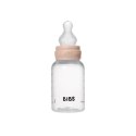 BIBS BUTELKA PLASTIC PP ze smoczkiem antykolkowym z silikonu medycznego, pojemność 150 ml, BLUSH BIBS BUTELKA PLASTIC PP ze smoczkiem antykolkowym z silikonu medycznego, pojemność 150 ml, BLUSH