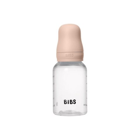 BIBS BUTELKA PLASTIC PP ze smoczkiem antykolkowym z silikonu medycznego, pojemność 150 ml, BLUSH BIBS BUTELKA PLASTIC PP ze smoczkiem antykolkowym z silikonu medycznego, pojemność 150 ml, BLUSH
