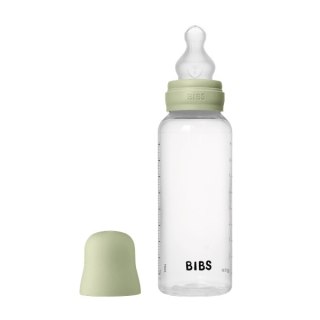 BIBS BUTELKA PLASTIC PP ze smoczkiem antykolkowym z silikonu medycznego poj. 270 ml SAGE