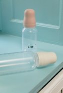 BIBS BUTELKA SZKLANA ze smoczkiem antykolkowym z silikonu medycznego, pojemność 120 ml, IVORY BIBS BUTELKA SZKLANA ze smoczkiem antykolkowym z silikonu medycznego, pojemność 120 ml, IVORY
