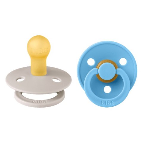 BIBS COLOUR 2-PACK MUSHROOM & BREEZE S Smoczek Uspokajający kauczuk Hevea BIBS COLOUR 2-PACK MUSHROOM & BREEZE S Smoczek Uspokajający kauczuk Hevea