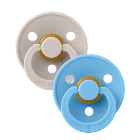 BIBS COLOUR 2-PACK MUSHROOM & BREEZE S Smoczek Uspokajający kauczuk Hevea BIBS COLOUR 2-PACK MUSHROOM & BREEZE S Smoczek Uspokajający kauczuk Hevea