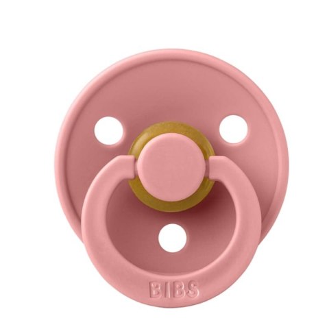 BIBS COLOUR 2-PACK PALE BUTTER & DUSTY PINK S Smoczek Uspokajający kauczuk Hevea BIBS COLOUR 2-PACK PALE BUTTER & DUSTY PINK S Smoczek Uspokajający kauczuk Hevea