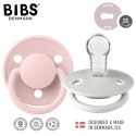 BIBS DE LUX 2-PACK HAZE & BLOSSOM Smoczek uspokajający silikonowy ONE SIZE BIBS DE LUX 2-PACK HAZE & BLOSSOM Smoczek uspokajający silikonowy ONE SIZE