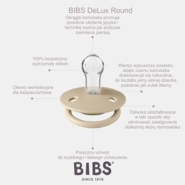BIBS DE LUX 2-PACK SAGE NIGHT & CLOUD NIGHT Smoczek uspokajający silikonowy ONE SIZE