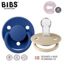 BIBS DE LUX 2-PACK VANILLA & CORNFLOWER Smoczek uspokajający silikonowy ONE SIZE BIBS DE LUX 2-PACK VANILLA & CORNFLOWER Smoczek uspokajający silikonowy ONE SIZE