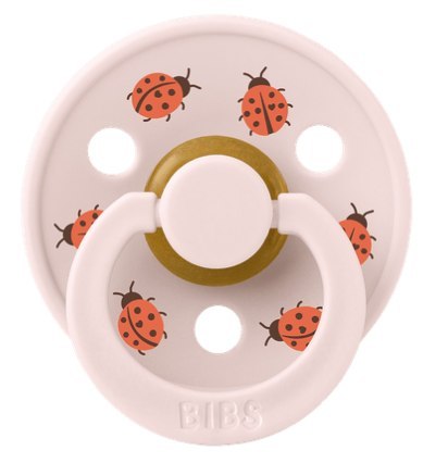 BIBS STUDIO COLOUR LADYBUG FRIENDS Smoczek uspokajający kauczuk Hevea, roz M, FLOWPACK, PETAL BIBS STUDIO COLOUR LADYBUG FRIENDS Smoczek uspokajający kauczuk Hevea, roz M, FLOWPACK, PETAL