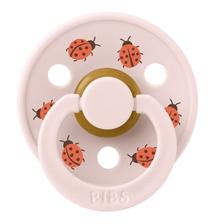 BIBS STUDIO COLOUR LADYBUG FRIENDS Smoczek uspokajający kauczuk Hevea, roz S, FLOWPACK, PETAL BIBS STUDIO COLOUR LADYBUG FRIENDS Smoczek uspokajający kauczuk Hevea, roz S, FLOWPACK, PETAL