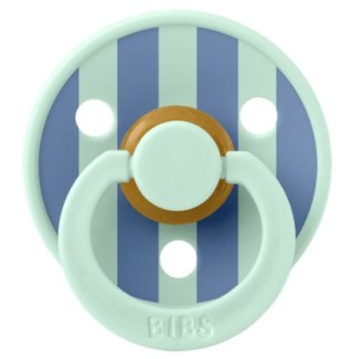 BIBS STUDIO COLOUR NORDIC MINT/PETROL Smoczek uspokajający kauczuk Hevea, roz S, FLOWPACK