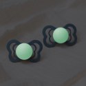 BIBS SUPREME 2-PACK SAGE NIGHT & CLOUD NIGHT M Smoczek symetryczny kauczuk Hevea BIBS SUPREME 2-PACK SAGE NIGHT & CLOUD NIGHT M Smoczek symetryczny kauczuk Hevea