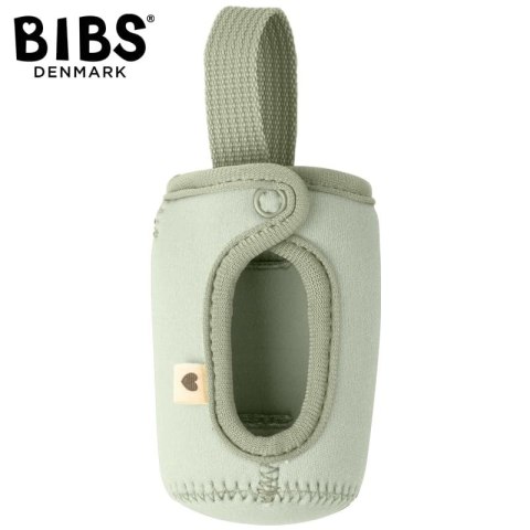 BIBS BOTTLE SLEEVE termiczny neoprenowy ochraniacz na butelki 110 ml Sage BIBS BOTTLE SLEEVE termiczny neoprenowy ochraniacz na butelki 110 ml Sage