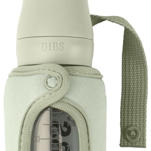 BIBS BOTTLE SLEEVE termiczny neoprenowy ochraniacz na butelki 110 ml Sage BIBS BOTTLE SLEEVE termiczny neoprenowy ochraniacz na butelki 110 ml Sage
