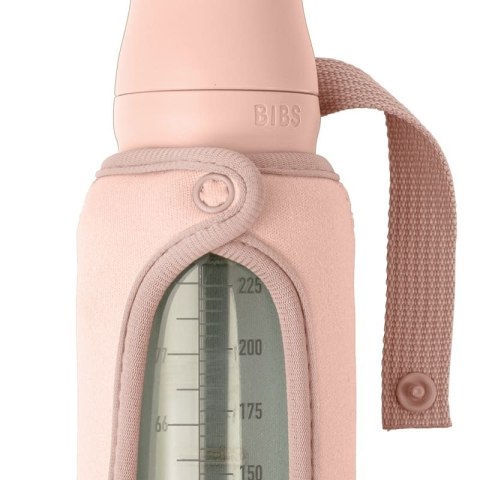 BIBS BOTTLE SLEEVE termiczny neoprenowy ochraniacz na butelki 225 ml Blush BIBS BOTTLE SLEEVE termiczny neoprenowy ochraniacz na butelki 225 ml Blush
