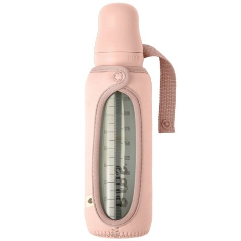 BIBS BOTTLE SLEEVE termiczny neoprenowy ochraniacz na butelki 225 ml Blush BIBS BOTTLE SLEEVE termiczny neoprenowy ochraniacz na butelki 225 ml Blush