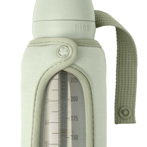 BIBS BOTTLE SLEEVE termiczny neoprenowy ochraniacz na butelki 225 ml Sage BIBS BOTTLE SLEEVE termiczny neoprenowy ochraniacz na butelki 225 ml Sage