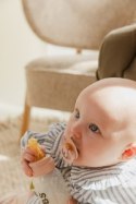 BIBS BUTELKA SZKLANA ze smoczkiem antykolkowym z kauczuku naturalnego, pojemność 120 ml, IVORY BIBS BUTELKA SZKLANA ze smoczkiem antykolkowym z kauczuku naturalnego, pojemność 120 ml, IVORY
