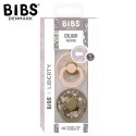 BIBS LIBERTY COLOUR 2-PACK CAPEL BLUSH S Smoczek uspokajający kauczuk Hevea BIBS LIBERTY COLOUR 2-PACK CAPEL BLUSH S Smoczek uspokajający kauczuk Hevea