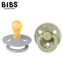 BIBS LIBERTY COLOUR 2-PACK CAPEL SAGE S Smoczek uspokajający kauczuk Hevea BIBS LIBERTY COLOUR 2-PACK CAPEL SAGE S Smoczek uspokajający kauczuk Hevea