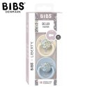 BIBS LIBERTY DE LUX ELOISE BABY BLUE Smoczek uspokajający silikonowy ONE SIZE BIBS LIBERTY DE LUX ELOISE BABY BLUE Smoczek uspokajający silikonowy ONE SIZE