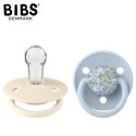 BIBS LIBERTY DE LUX ELOISE BABY BLUE Smoczek uspokajający silikonowy ONE SIZE BIBS LIBERTY DE LUX ELOISE BABY BLUE Smoczek uspokajający silikonowy ONE SIZE