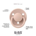 BIBS LIBERTY DE LUX ELOISE BABY BLUE Smoczek uspokajający silikonowy ONE SIZE BIBS LIBERTY DE LUX ELOISE BABY BLUE Smoczek uspokajający silikonowy ONE SIZE