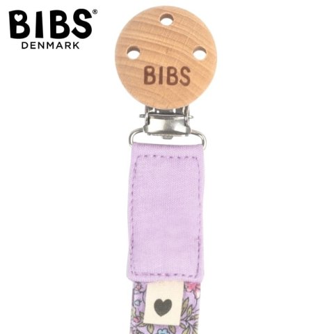 BIBS LIBERTY PACIFIER CLIP CHAMOMILE LAWN VIOLET SKY zawieszka do smoczków 100% organic cotton BIBS LIBERTY PACIFIER CLIP CHAMOMILE LAWN VIOLET SKY zawieszka do smoczków 100% organic cotton