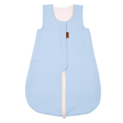 Hi Little One śpiworek do spania dla Noworodka TOG 1,0 muślin Baby blue S Hi Little One śpiworek do spania dla Noworodka TOG 1,0 muślin Baby blue S