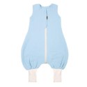 Hi Little One śpiworek do spania letni z nogawkami TOG 1,0 muślin Baby blue roz S Hi Little One śpiworek do spania letni z nogawkami TOG 1,0 muślin Baby blue roz S