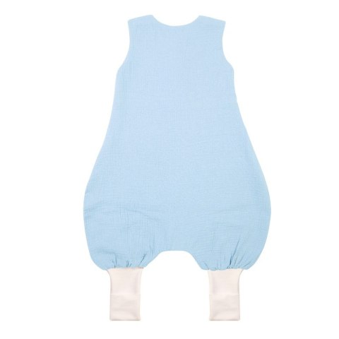 Hi Little One śpiworek do spania letni z nogawkami TOG 1,0 muślin Baby blue roz S Hi Little One śpiworek do spania letni z nogawkami TOG 1,0 muślin Baby blue roz S