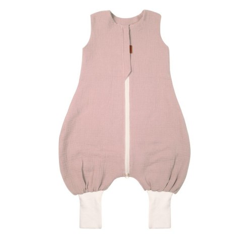 Hi Little One śpiworek do spania letni z nogawkami TOG 1,0 muślin Blush roz S Hi Little One śpiworek do spania letni z nogawkami TOG 1,0 muślin Blush roz S
