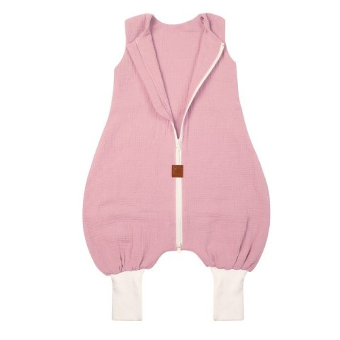 Hi Little One śpiworek do spania letni z nogawkami TOG 1,0 muślin Pink roz S Hi Little One śpiworek do spania letni z nogawkami TOG 1,0 muślin Pink roz S