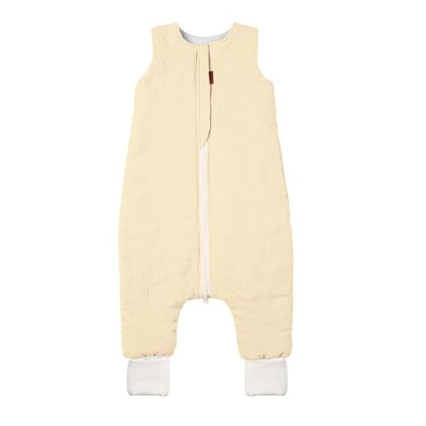 Hi Little One śpiworek dwustronny z nogawkami TOG 1,5 BIO muślin SLIM BAG CREAM/WHITE roz M Hi Little One śpiworek dwustronny z nogawkami TOG 1,5 BIO muślin SLIM BAG CREAM/WHITE roz M