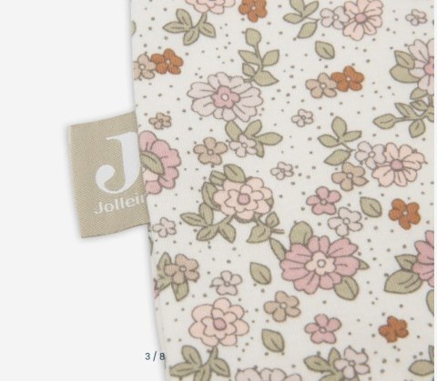 Jollein śpiworek niemowlęcy do spania 0,5 TOG RETRO FLOWERS 110 cm Jollein śpiworek niemowlęcy do spania 0,5 TOG RETRO FLOWERS 110 cm
