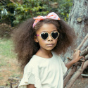 Rockahula Kids okulary przeciwsłoneczne dla dziewczynki 100% UV Glitter Heart Rockahula Kids okulary przeciwsłoneczne dla dziewczynki 100% UV Glitter Heart