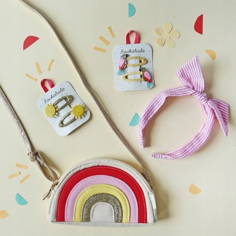 Rockahula Kids torebka dla dziewczynki Cheerful Rainbow Rockahula Kids torebka dla dziewczynki Cheerful Rainbow
