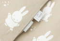 Pościel dziecięca 100x140cm Miffy&Snuffy Nougat Olive Green Jollein Pościel dziecięca 100x140cm Miffy&Snuffy Nougat Olive Green Jollein