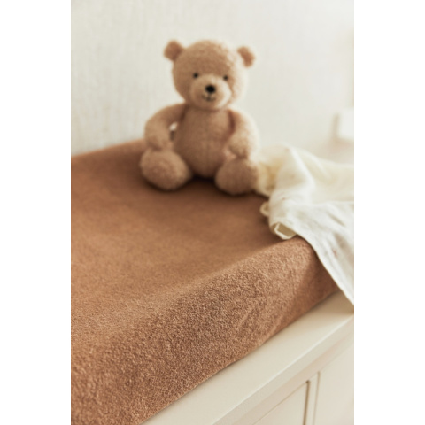 Pokrowiec na przewijak frotte 50x70cm karmel 2 sztuki Jollein Pokrowiec na przewijak frotte 50x70cm karmel 2 sztuki Jollein
