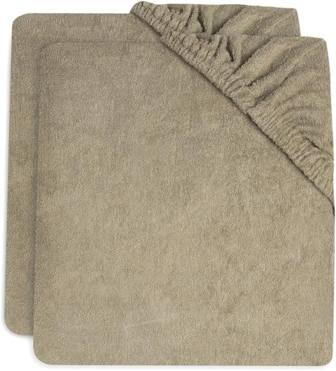 Pokrowiec na przewijak frotte 50x70cm zielony 2 sztuki Jollein Pokrowiec na przewijak frotte 50x70cm zielony 2 sztuki Jollein