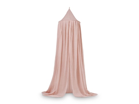 Baldachim nad łóżeczko Vintage 280x155 cm Vintage Pale Pink Jollein