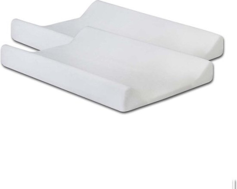 Pokrowiec na przewijak frotte 50x70cm biały 2 sztuki Jollein Pokrowiec na przewijak frotte 50x70cm biały 2 sztuki Jollein