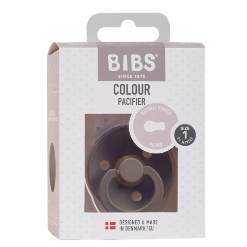 BIBS COLOUR DARK OAK S Smoczek Uspokajający kauczuk Hevea BIBS COLOUR DARK OAK S Smoczek Uspokajający kauczuk Hevea
