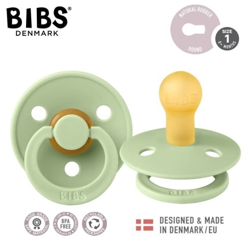 BIBS COLOUR PISTACHIO S Smoczek Uspokajający kauczuk Hevea BIBS COLOUR PISTACHIO S Smoczek Uspokajający kauczuk Hevea