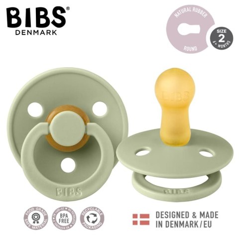 BIBS COLOUR SAGE M Smoczek Uspokajający kauczuk Hevea BIBS COLOUR SAGE M Smoczek Uspokajający kauczuk Hevea