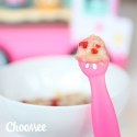 ChooMee Flexi Dip Pink & Purple 2 PACK Intuicyjna łyżeczka silikonowa niekapek do nauki jedzenia ChooMee Flexi Dip Pink & Purple 2 PACK Intuicyjna łyżeczka silikonowa niekapek do nauki jedzenia