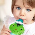 ChooMee SoftSip 2 PACK Aqua/Orange Uniwersalny ustnik silikonowy do saszetek pokarmowych opakowanie podróżne ChooMee SoftSip 2 PACK Aqua/Orange Uniwersalny ustnik silikonowy do saszetek pokarmowych opakowanie podróżne