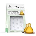 Eco Viking Antykolkowy Smoczek Hevea Stage 1 Wide dla Noworodków 2 PACK Eco Viking Antykolkowy Smoczek Hevea Stage 1 Wide dla Noworodków 2 PACK