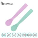 Eco Viking silikonowe łyżeczki BLW Lavender + Mint 2 szt Eco Viking silikonowe łyżeczki BLW Lavender + Mint 2 szt